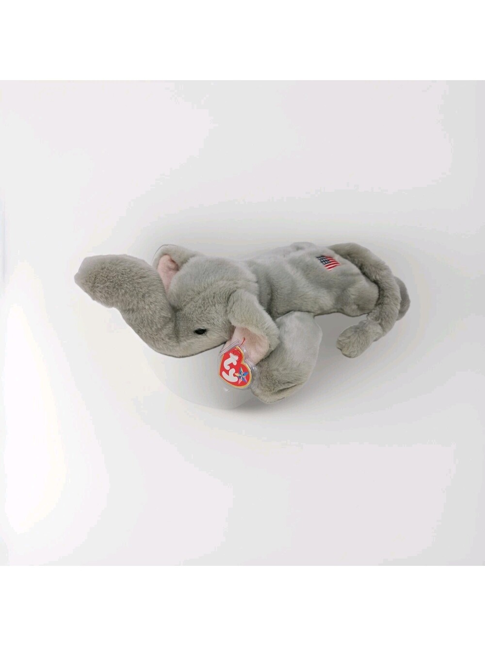 Vintage Retired TY The Beanie Buddies Collection RIGHTY the Elephant (15 inch)